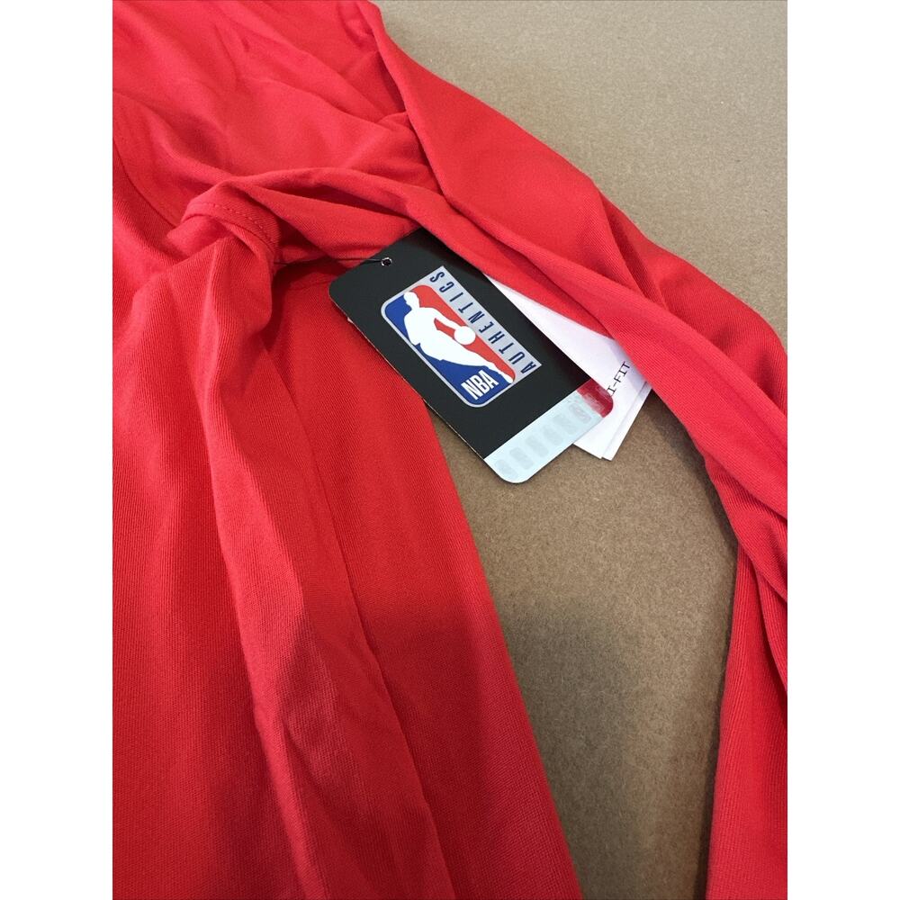 Nike Red Toronto Raptors 75th Team Issue Pregame Raglan Performance L/S Large - Picture 4 of 6